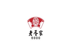 【老胥家的粗茶淡飯】餐飲logo設計理念說明|老胥家的粗茶淡飯logo賞析